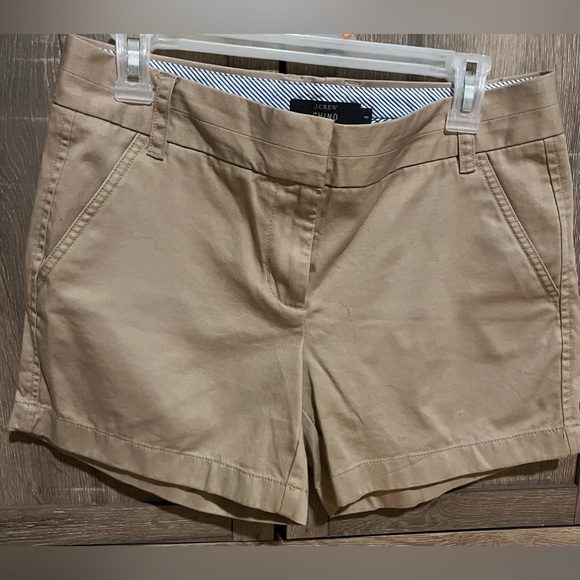 J. Crew Pants - J Crew Tan Shorts Size 4